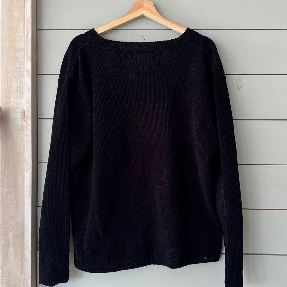 ✨ Vintage April Cornell Embroidered Cardigan (Size L) - Picture 4 of 5